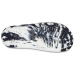 Classic Crocs Marbled Slide - White/Black - Image 8