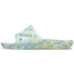 Classic Crocs Marbled Slide - Pure Water/Multi - Image 3
