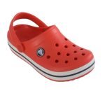 Crocs Παιδικά Ανατομικά Σαμπό Θαλάσσης για Αγόρι Κόκκινα - Image 4