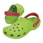Crocs Kids Classic 10006-3A1 - Παιδικά Σαμπό - Volt Green / Raspberry Ανατομικά - Image 5