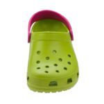 Crocs Kids Classic 10006-3A1 - Παιδικά Σαμπό - Volt Green / Raspberry Ανατομικά - Image 7