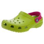 Crocs Kids Classic 10006-3A1 - Παιδικά Σαμπό - Volt Green / Raspberry Ανατομικά - Image 3