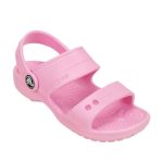 Crocs Παιδικά Ανατομικά Παπουτσάκια Θαλάσσης Classic Sandal Ροζ - Image 4