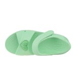 Crocs Παιδικά Ανατομικά Παπουτσάκια Θαλάσσης για Κορίτσι Classic Cross Strap Πράσινα - Image 3