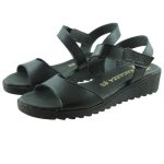 Γυναικείες μαύρες πλατφόρμες Ragazza - Image 7