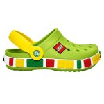 Kids Crocband Lego Shoe Volt Green/Yellow - Image 3