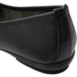 Ragazza 082 Γυναικείες Δερμάτινες Μπαλαρίνες Μαύρο Ανατομικό All-Day Comfort - Image 6