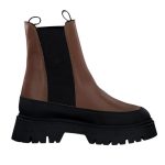 Tamaris Γυναικεία μποτάκια Chelsea Μαύρο - Κονιάκ - Image 6