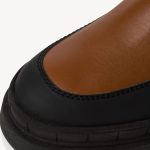 Tamaris Γυναικεία μποτάκια Chelsea Μαύρο - Κονιάκ - Image 7