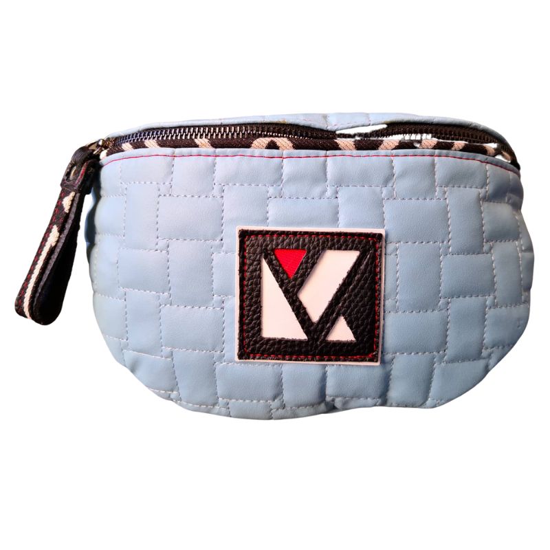 Τσαντάκι μέσης καπιτονέ γαλάζιο μικρό μέγεθος Andlion 0053 Τσαντάκι μέσης καπιτονέ γαλάζιο μικρό μέγεθος - Image 1