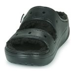 Crocs Classic Cozy Sandal Black/Black Γυναικεία Ανατομική Παντόφλα - Image 3