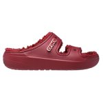 Crocs Classic Cozy Sandal Garnet Γυναικεία Ανατομική Παντόφλα
