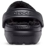 Croc's Unisex σαμπό black classic lined clog 203591-060 - Image 3