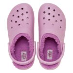 Crocs Classic Lined Clog 203591-5BX Γυναικεία Λιλά (Moonlight) Σαμπό με Επένδυση - Image 3
