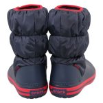 Crocs Παιδικές Γαλότσες για Αγόρι με Εσωτερική Επένδυση Navy Μπλε Puff - Image 3