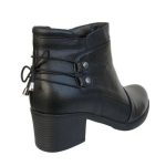 Safe Step 19201 Δερμάτινα Γυναικεία Μποτάκια Αστραγάλου Μαύρα - Image 4