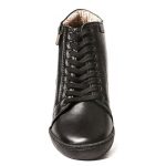 Safe Step 19511 Δερμάτινα Γυναικεία Wedges Μαύρα - Image 5