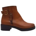 Ragazza Δερμάτινα Γυναικεία Μποτάκια Αστραγάλου Ταμπά  0164