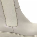 Ragazza 0372 Δερμάτινα Γυναικεία Μποτάκια Cream - Image 4