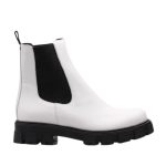 Ragazza Δερμάτινα Γυναικεία Chelsea Μποτάκια Λευκά - Image 2