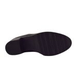 Ragazza Δερμάτινα Γυναικεία Chelsea Μποτάκια με Μεσαίο Τακούνι Μαύρα 0360 - Image 8