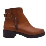 Ragazza Δερμάτινα Γυναικεία Μποτάκια Αστραγάλου Ταμπά  0164 - Image 2