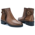 Ragazza Δερμάτινα Γυναικεία Μποτάκια Αστραγάλου Ταμπά  0164 - Image 6