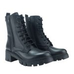 Ragazza μαύρο δερμάτινο μποτάκι 0750 - Image 7