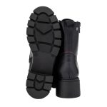 Ragazza μαύρο δερμάτινο μποτάκι 0750 - Image 4