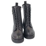 Ragazza μαύρο δερμάτινο μποτάκι 0280 - Image 8