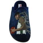 Ανδρικές μαύρες παντόφλες χειμερινές ADAMS 1-624-22522 - Image 6