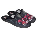 Adam's Shoes Χειμερινές Ανδρικές Παντόφλες με Σχέδια Μαύρες 1-624-22536-19 - Image 7