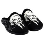 Ανδρικές μαύρες παντόφλες χειμερινές ADAMS 624-21557-19