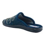 Ανδρικές μαύρες παντόφλες χειμερινές ADAMS 1-624-22522 - Image 10