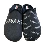 Μαύρες Ανδρικές Παντόφλες Σπιτιού Adam'S Shoes 1-624-22503-19