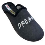 Μαύρες Ανδρικές Παντόφλες Σπιτιού Adam'S Shoes 1-624-22503-19 - Image 6