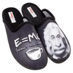 Μαύρες Ανδρικές Παντόφλες Σπιτιού Adam'S Shoes 1-624-22505-18-1 - Image 4