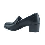 Ragazza Δερμάτινα Γυναικεία Μοκασίνια σε Μαύρο Χρώμα 0462 - Image 3