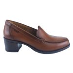 Ragazza Δερμάτινα Γυναικεία Μοκασίνια σε Ταμπά Χρώμα - Image 6