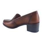 Ragazza Δερμάτινα Γυναικεία Μοκασίνια σε Ταμπά Χρώμα - Image 3