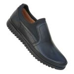 Safe Step 2039 Δερμάτινα Ανδρικά Casual Παπούτσια Μαύρα - Image 4