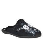 Ανδρικές μαύρες παντόφλες χειμερινές ADAMS 1-624-21551-19 - Image 4