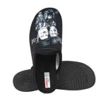 Ανδρικές μαύρες παντόφλες χειμερινές ADAMS 1-624-21551-19 - Image 5