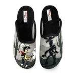 Ανδρικές μαύρες παντόφλες χειμερινές ADAMS 624-22509-19