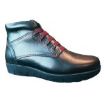 Γυναικεία Ανατομικά Ημίμποτα Softies 7323 - Μαύρο Δέρμα - Image 4