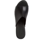 Tamaris Δερμάτινα Mules με Χοντρό Χαμηλό Τακούνι σε Μαύρο Χρώμα - Image 5