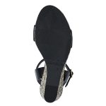 Tamaris Καλοκαιρινές Γυναικείες Πλατφόρμες Μαύρες - Image 5