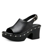 Tamaris γυναικείο σανδάλι μαύρο - Image 4