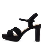 Tamaris γυναικείο σανδάλι μαύρο - Image 4