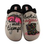 Adam's Shoes Χειμερινές Γυναικείες Παντόφλες σε Ροζ Χρώμα